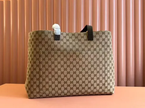 Gucci Classic Logo Canvas Tote Bag Handbag Size: 45x32x15 CM