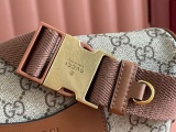 Gucci Classic Couple GG Canvas Collar Waist Bag Size: 23x13x5.5 CM