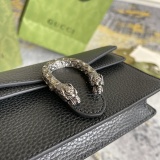 Gucci New Enamel Tiger Head Clash Flip Chain Bag Crossbody Bag Size: 16.5x10x4.5CM