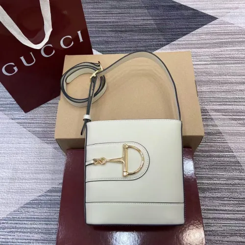 Gucci New Extra Large Half Horseclip Bucket Bag Shoulder Bag Size: 18.5x20x8.5CM