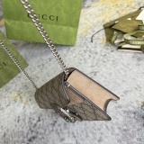 Gucci New Enamel Tiger Head Clash Flip Chain Bag Crossbody Bag Size: 16.5x10x4.5CM