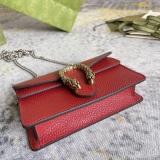 Gucci New Enamel Tiger Head Clash Flip Chain Bag Crossbody Bag Size: 16.5x10x4.5CM