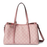 Gucci Classic GG Canvas Tote Bag Diagonal Cross Tote Bag Size: 31x18x11 CM