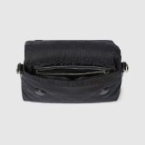 Gucci Web Classic GG Printed Flip Shoulder Handbag Diagonal Cross Bag Size: 19x15x7CM