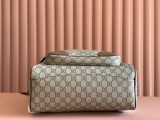 Gucci Classic Emblem Logo Printed Backpack Size: 31x41x18 CM