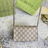 Gucci New Enamel Tiger Head Clash Flip Chain Bag Crossbody Bag Size: 16.5x10x4.5CM