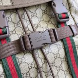 Gucci Cat Printed Canvas Collar Backpack Size: 34x42x16 CM