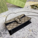 Gucci New Enamel Tiger Head Clash Flip Chain Bag Crossbody Bag Size: 16.5x10x4.5CM