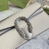 Gucci New Enamel Tiger Head Clash Flip Chain Bag Crossbody Bag Size: 16.5x10x4.5CM