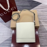 Gucci New Extra Large Half Horseclip Bucket Bag Shoulder Bag Size: 18.5x20x8.5CM