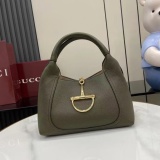 Gucci New Fashion Spliced Underarm Bag Handbag Size: 27.5x21x16 CM