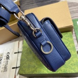 Gucci Classic Embossed GG Shoulder Bag Crossbody Bag Size: 23x19x9.5 CM