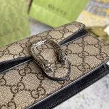 Gucci New Enamel Tiger Head Clash Flip Chain Bag Crossbody Bag Size: 16.5x10x4.5CM