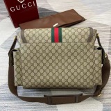 Gucci Classic GG Ribbon Flip Shoulder Bag Crossbody Bag Size: 45x32x14.5CM