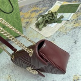 Gucci Classic GG Chain Shoulder Bag Crossbody Bag Size: 26x15x7 CM