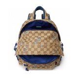 Gucci New Classic Canvas Backpack Shoulder Bag Size: 36.5x40x23 CM