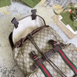 Gucci Cat Printed Canvas Collar Backpack Size: 34x42x16 CM