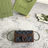 Gucci New Enamel Tiger Head Clash Flip Chain Bag Crossbody Bag Size: 16.5x10x4.5CM