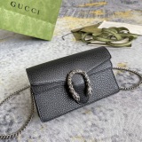 Gucci New Enamel Tiger Head Clash Flip Chain Bag Crossbody Bag Size: 16.5x10x4.5CM
