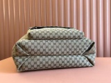 Gucci Classic Logo Canvas Tote Bag Handbag Size: 45x32x15 CM