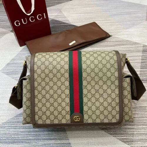 Gucci Classic GG Ribbon Flip Shoulder Bag Crossbody Bag Size: 45x32x14.5CM
