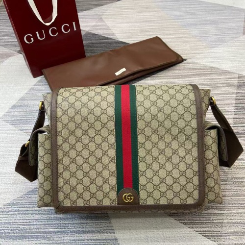 Gucci Classic GG Ribbon Flip Shoulder Bag Crossbody Bag Size: 45x32x14.5CM