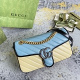 Gucci Classic GG Chain Shoulder Bag Crossbody Bag Size: 26x15x7 CM