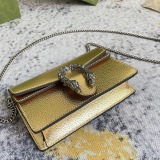 Gucci New Enamel Tiger Head Clash Flip Chain Bag Crossbody Bag Size: 16.5x10x4.5CM