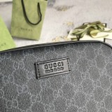 Gucci Classic Logo Printed Camera Bag Crossbody Bag Size: 24x15x7.5 CM