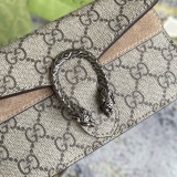 Gucci New Enamel Tiger Head Clash Flip Chain Bag Crossbody Bag Size: 16.5x10x4.5CM