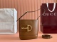 Gucci New Extra Large Half Horseclip Bucket Bag Shoulder Bag Size: 18.5x20x8.5CM
