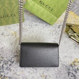 Gucci New Enamel Tiger Head Clash Flip Chain Bag Crossbody Bag Size: 16.5x10x4.5CM