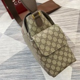 Gucci Classic GG Ribbon Flip Shoulder Bag Crossbody Bag Size: 45x32x14.5CM
