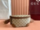 Gucci Classic Couple GG Canvas Collar Waist Bag Size: 23x13x5.5 CM