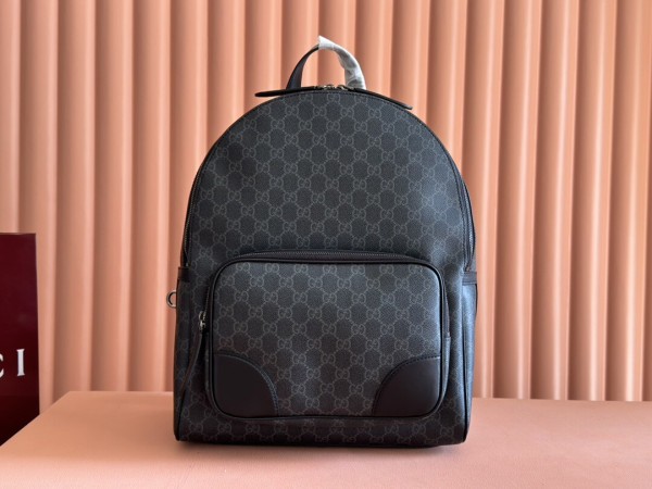 Gucci Classic Emblem Logo Printed Backpack Size: 31x41x18 CM