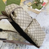 Gucci Cat Printed Canvas Collar Backpack Size: 34x42x16 CM
