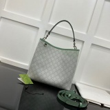 Gucci Classic GG Canvas Tote Bag Diagonal Cross Tote Bag Size: 25x25x15.5 CM