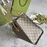 Gucci Padlock Honey Printed Chain Tote Bag Shopping Bag Size: 35x23x14CM