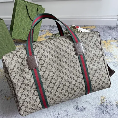 Gucci New Couple Classic Full GG Shoulder Bag Travel Bag Size: 45.5x29x27CM