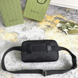 Gucci Eco Series Logo Printed Nylon Chest Bag Waist Bag Size: 24x14x5.5CM