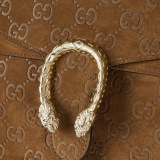 Gucci New Tiger Head Buckle Lacquer Flip Shoulder Bag Size: 42x28x12CM