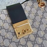 Gucci Padlock Honey Printed Chain Tote Bag Shopping Bag Size: 35x23x14CM