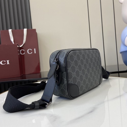 Gucci Classic GG Emblem Shoulder Cross Bag Size: 22x14x6CM