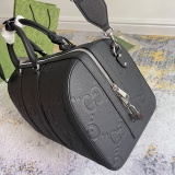 Gucci Classic Embossed Logo Handbag Travel Bag Size: 45x29x25CM