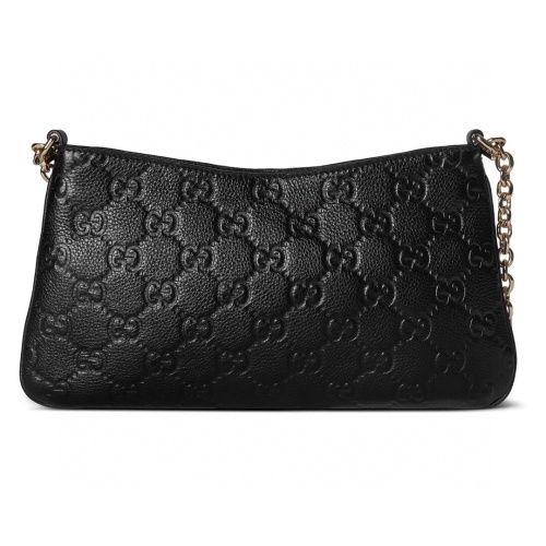 Gucci Classic Embossed Logo Chain Cross Shoulder Bag Size: 29.5x16x2CM