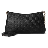 Gucci Classic Embossed Logo Chain Cross Shoulder Bag Size: 29.5x16x2CM