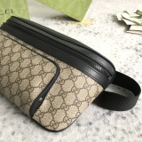 Gucci Classic Versatile Logo Canvas Cross Chest Bag Waist Bag Size: 33x18x8CM