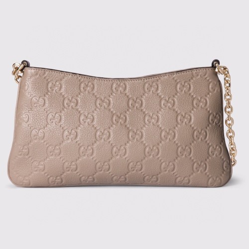 Gucci Classic Embossed Logo Chain Cross Shoulder Bag Size: 29.5x16x2CM