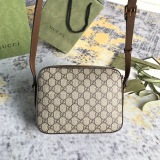 Gucci Classic Horseclip Retro Camera Bag Diagonal Shoulder Bag Size: 22.5x17x6.5CM