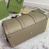 Gucci Classic Embossed Logo Handbag Travel Bag Size: 45x29x25CM